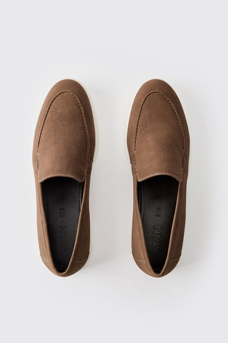 Faux Suede Loafer - Image 4