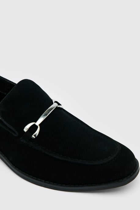 Faux Suede Snaffle Loafer - Image 4