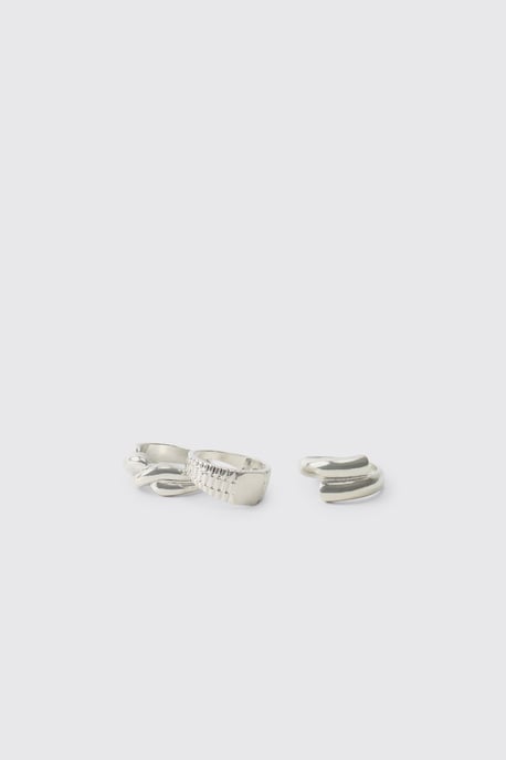 3 Pack Chunky Rings - Image 1