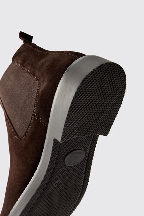 Real Suede Leather Chelsea Boot - Image 5