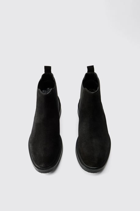 Real Suede Leather Chelsea Boot - Image 5