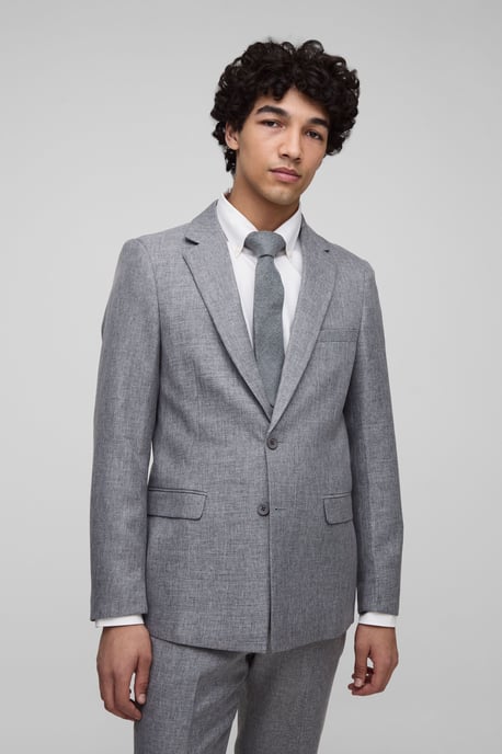 Slim Fit Single Breasted Suit Jacket - Image 1