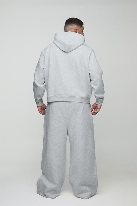 Plus Oversized Boxy Basic Hoodie - Image 2
