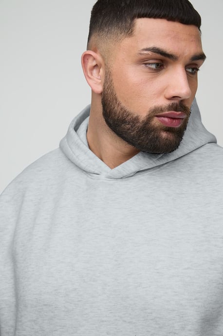 Plus Oversized Boxy Basic Hoodie - Image 3
