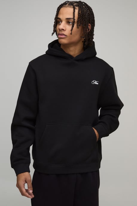 Relaxed Floral Japan Print Hoodie - Image 3