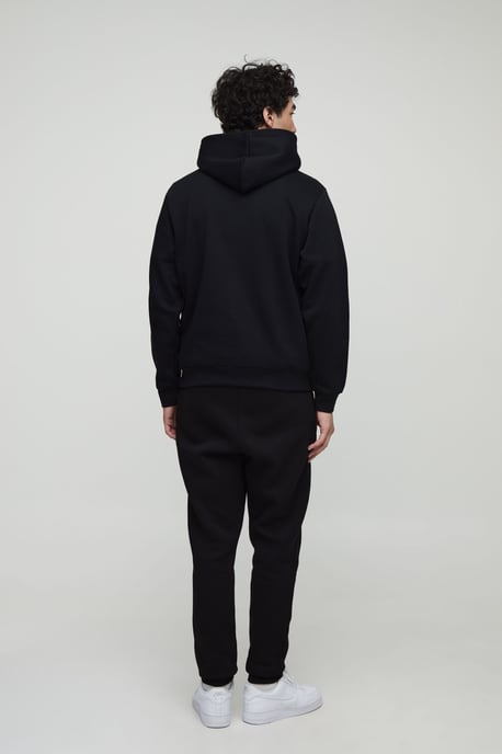 Basic Regular Fit Over the Head Hoodie - Image 2