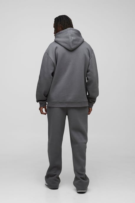 Tall Basic Oversized Zip Through Hoodie - Image 2