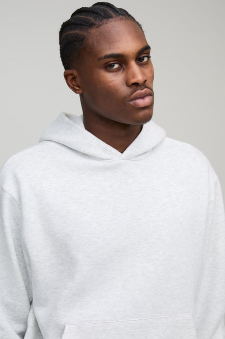 Basic Oversized Boxy Hoodie - Image 3