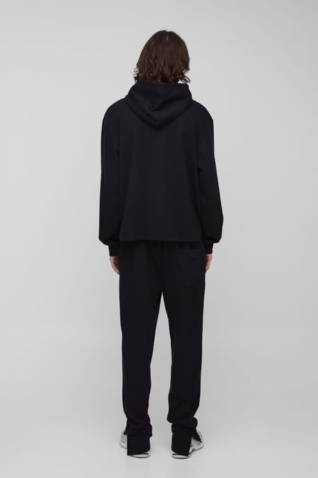 Tall L'Homme Embroidered Welt Pocket Hoodie - Image 2