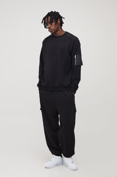 Tall Regular Fit Utility Sweatshirt - Image 1