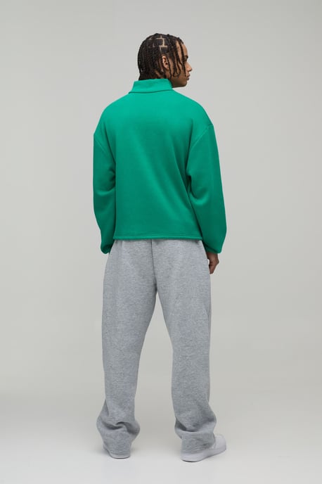 Official Man Quarter Zip Panel Sweatshirt - Image 2