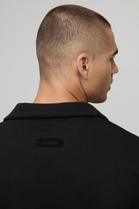 Oversized Boxy Per Sempre Heavyweight Collared Sweatshirt - Image 3
