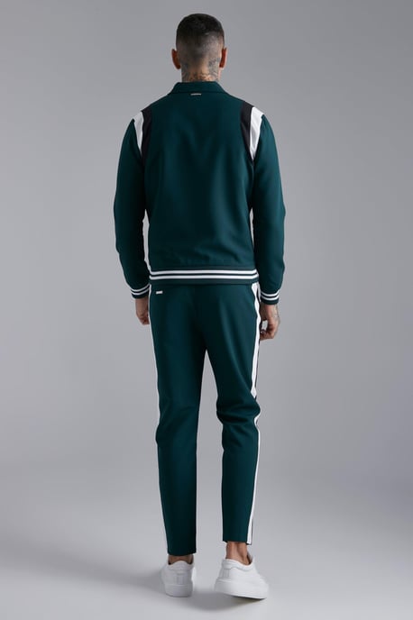 Tailored Collared Varsity Regular Fit Bomber Jacket - Image 2