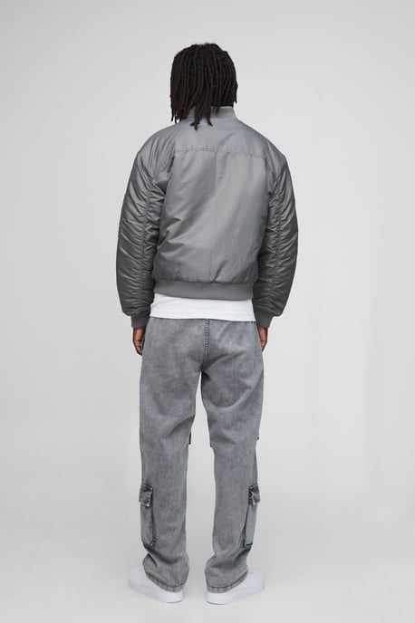 Boxy Fit MA1 Bomber Jacket - Image 2