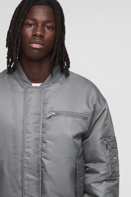 Boxy Fit MA1 Bomber Jacket - Image 3