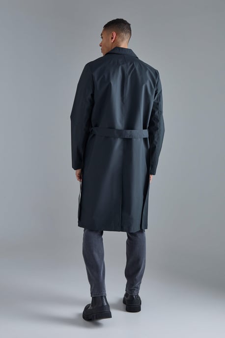 Classic Belted Trench Coat - Image 2