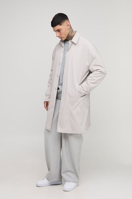 Tall Crinkle Oversized Mac - Image 1
