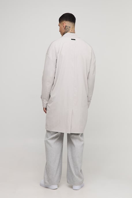 Tall Crinkle Oversized Mac - Image 2