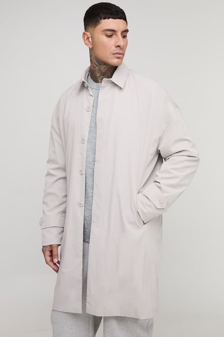 Tall Crinkle Oversized Mac - Image 3