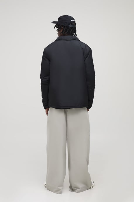 Tall Regular Fit Padded Collared Coach Jacket - Image 2