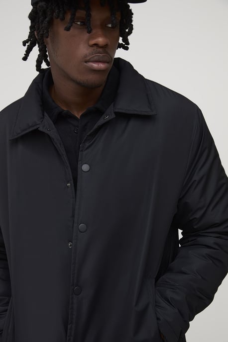 Tall Regular Fit Padded Collared Coach Jacket - Image 3