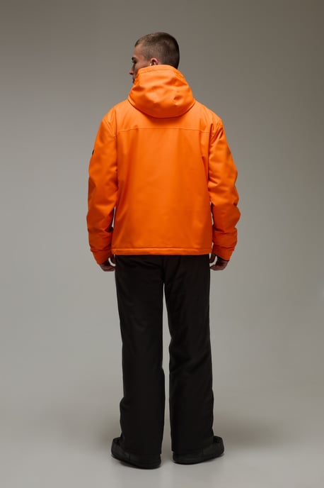 Man Active Ski Waterproof Fleece Lined Half Zip Jacket - Image 2