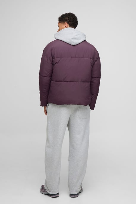 Boxy Fit Extreme Filled Funnel Neck Puffer Jacket - Image 2