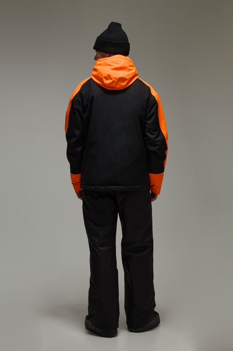 Man Active Ski Waterproof Colour Block Jacket - Image 2