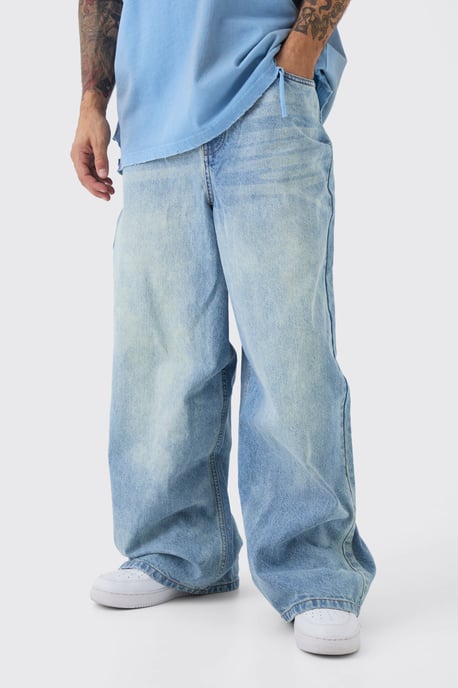 Basic Parachute Fit Jeans - Image 1