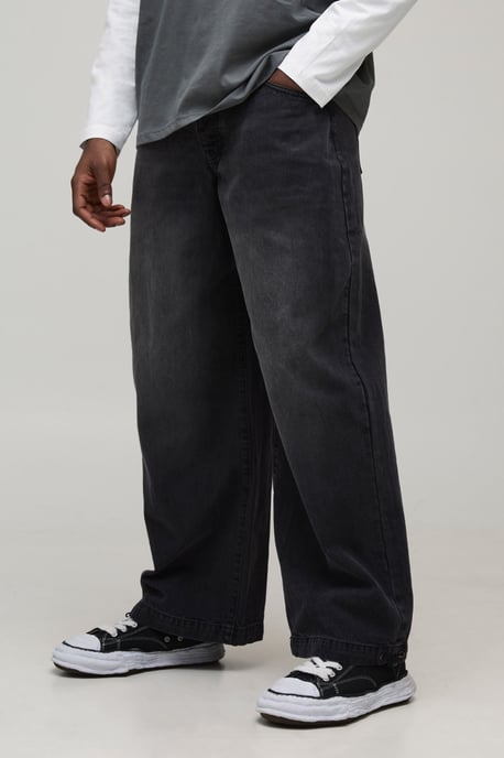 Basic Parachute Fit Jeans - Image 1