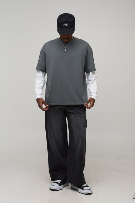 Basic Parachute Fit Jeans - Image 4