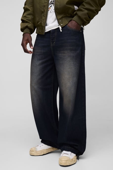 Parachute Baggy Washed Jeans - Image 1