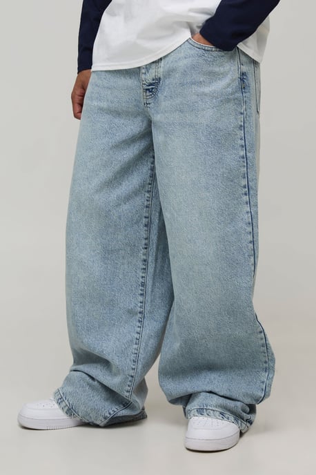 Basic Baggy Fit Jeans - Image 1