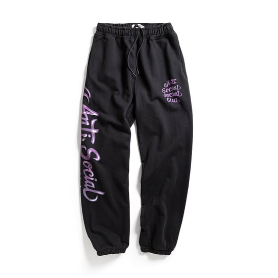 ASSC Airbrush Mind Games Sweatpants in Black - Image 3