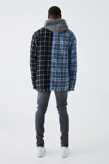 Skinny Stretch Bleached Ripped Knee Jeans - Image 2