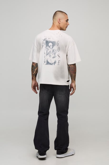 Basic Flared Fit Jeans - Image 2