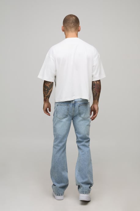 Basic Flared Fit Jeans - Image 2