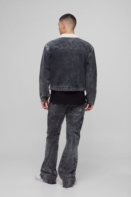Relaxed Flared Carpenter Gusset Jeans - Image 2