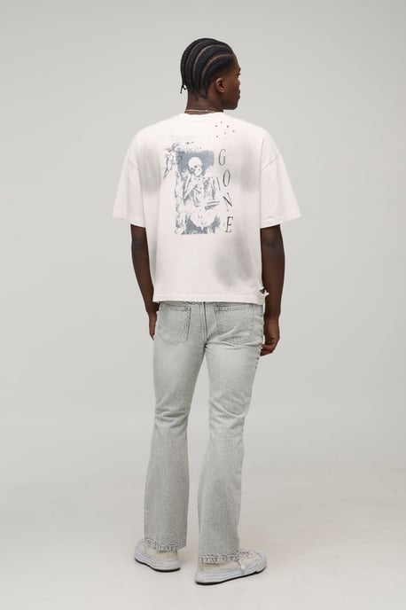Basic Flared Fit Jeans - Image 2
