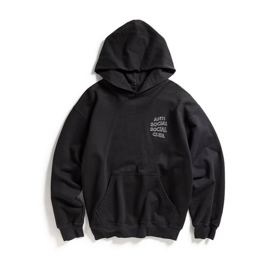 ASSC Applique Mind Games Hoodie in Black - Image 3