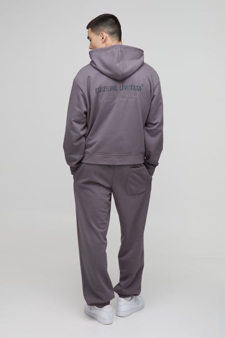 Oversized Boxy Edizione Limitata Heavyweight Zip Hoodie - Image 2