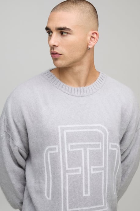 Fluffy Knit BM Jumper - Image 3
