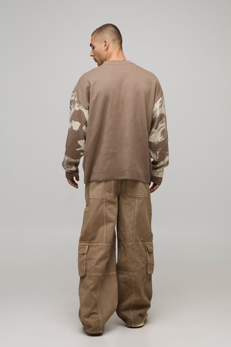 Oversized Renaissance Jacquard Knitted Jumper - Image 2