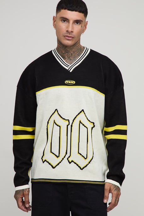 Tall Varsity Knitted Hockey Top - Image 1