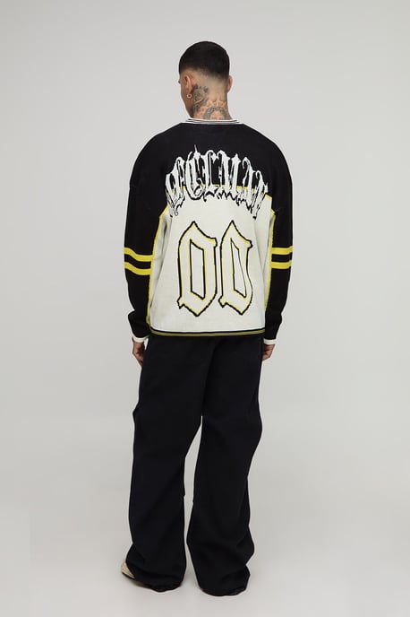 Tall Varsity Knitted Hockey Top - Image 2