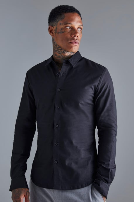 Long Sleeve Stretch Fit Shirt - Image 1