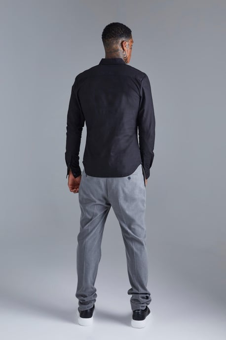 Long Sleeve Stretch Fit Shirt - Image 2