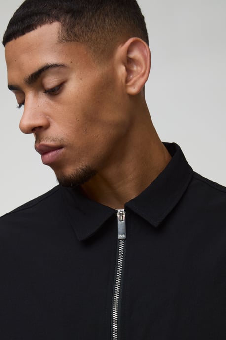 Long Sleeve Regular Fit Shacket - Image 3