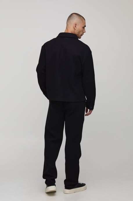 Regular Fit Brushed Overshirt - Image 2