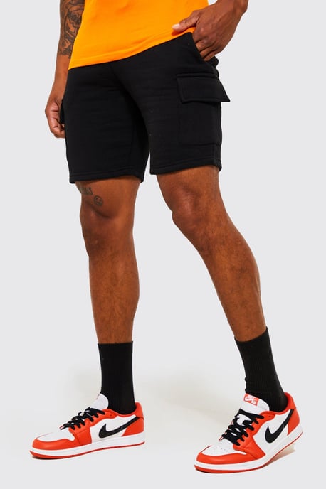Slim Mid Cargo Jersey Short - Image 1